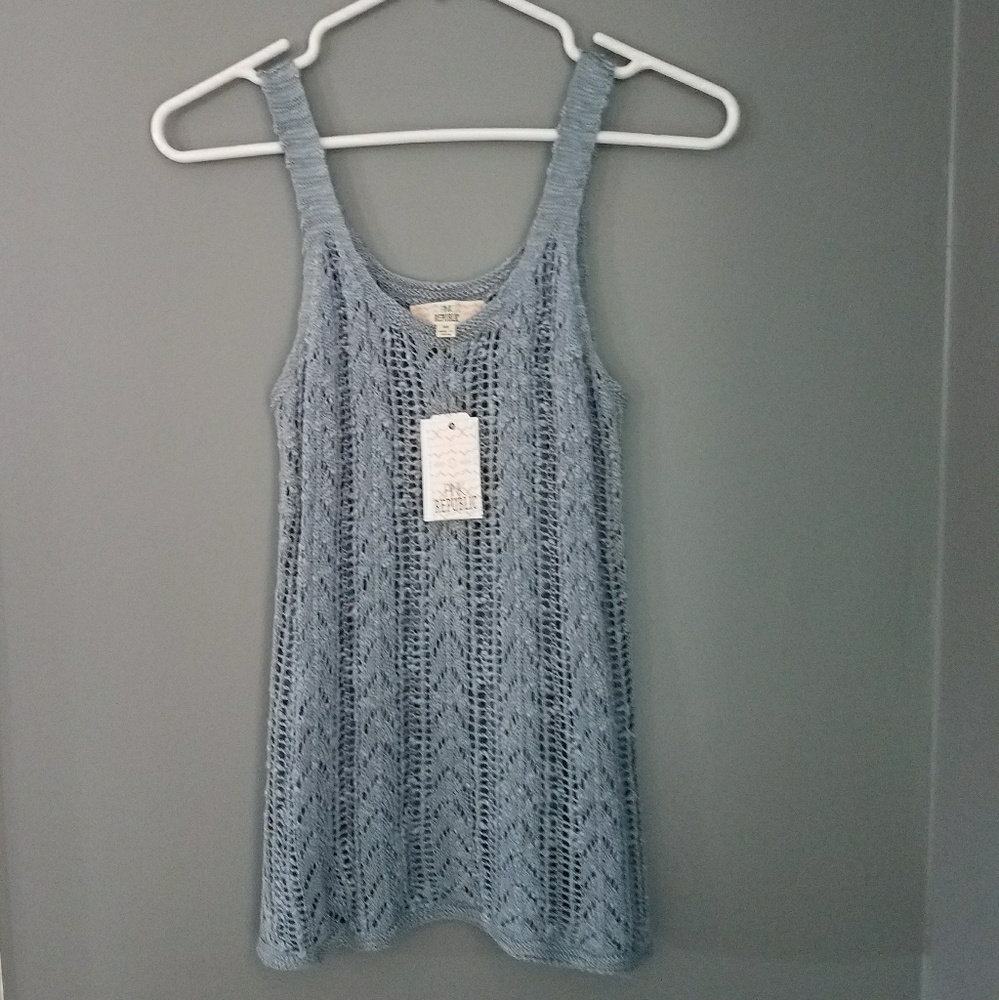 Sweater Tank Top